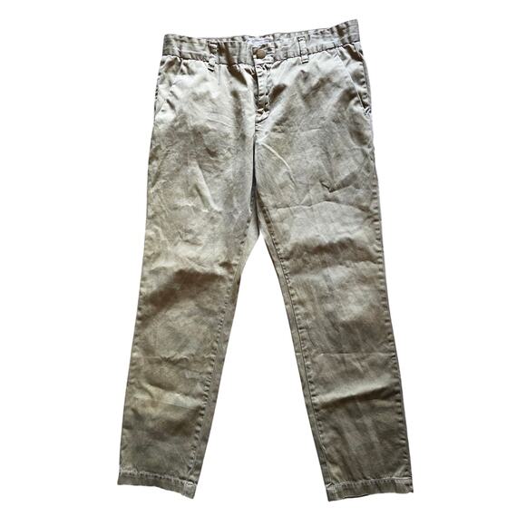 Current Elliot Green Camo Print Pants 29 Womens Mid Rise Skinny Leg Bottoms - Picture 1 of 7